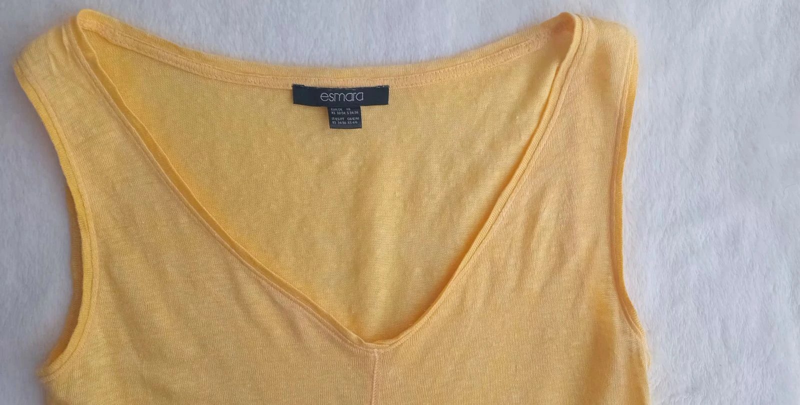 Top Lin amarelo PP(34/36) Esmara-Novo – photo 4